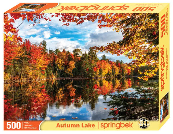 Autumn Lake 500 Piece Jigsaw Puzzle