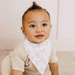 4 Pack Baby Bandana Bibs - Haven