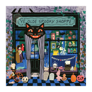 Ye Olde Spooky Shoppe 500 Piece Halloween Puzzle
