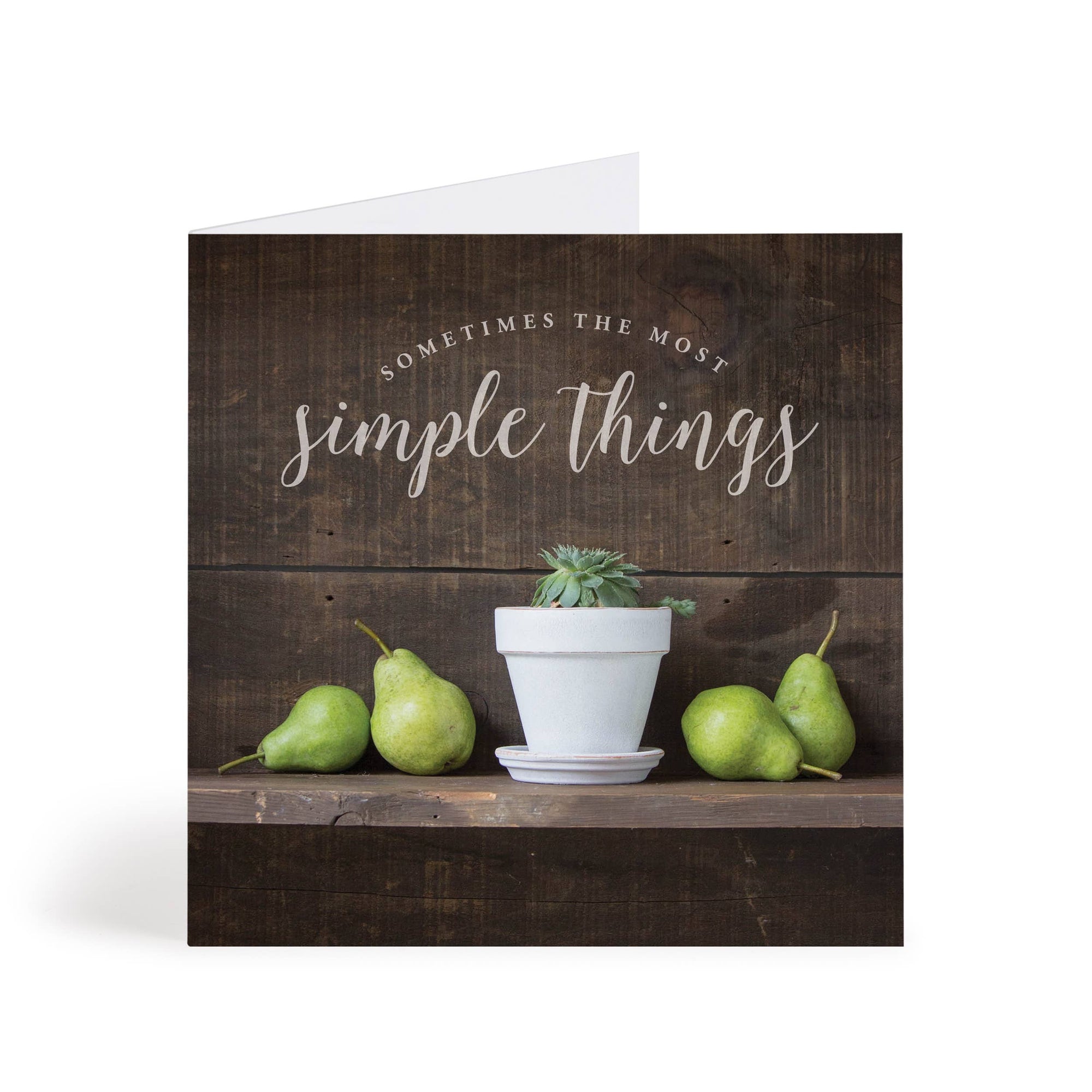 Simple Things Birthday Greeting Card