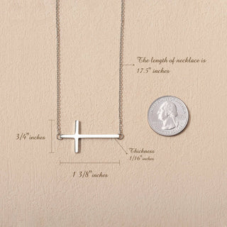 Motivational Jewelry God Daughter -   Cross Necklace
