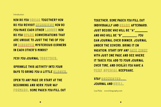Date Night In: A Journal for Couples
