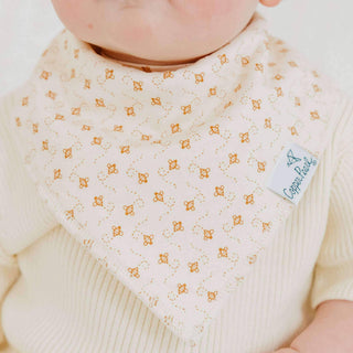 Copper Pearl Eden Baby Bandana Bib Set