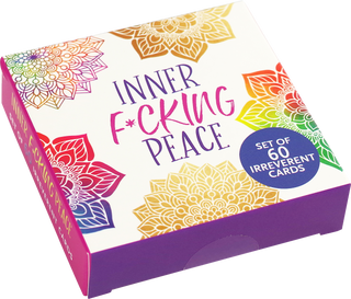 Inner F*cking Peace Motivational Cards (60 pack)