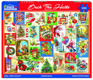 Deck the Halls 500-Piece Jigsaw Puzzle