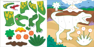 Dinosaurs My First Color by Sticker Book
