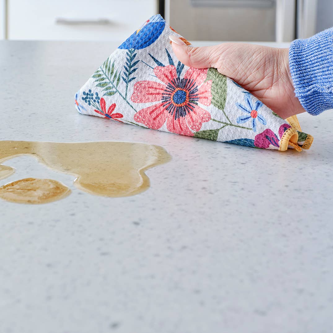 Field Of Flowers All Purpose Microfiber Towel Set