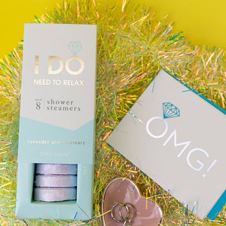 I DO Need To Relax Bridal Shower Steamers | Lavender + Rosemary