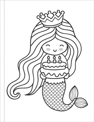 Mermaids Coloring Book | Kids Mermaid Coloring Book