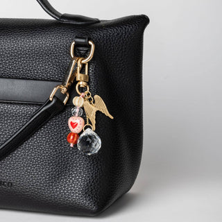Angel Wings Protection Bookmark & Keychain Set