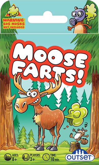 Moose Farts Wildlife Card Game