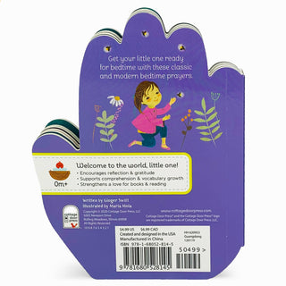 Bedtime Prayers Praying Hands Shaped Board Book