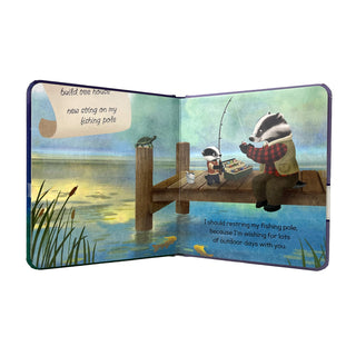 Grandpa's Wish List Keepsake Book for Grandchildren