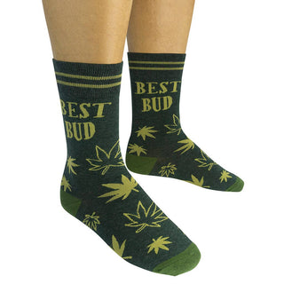 Best Bud Funny Crew Socks