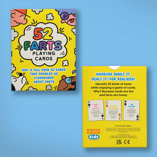 52 Fart Playing Cards