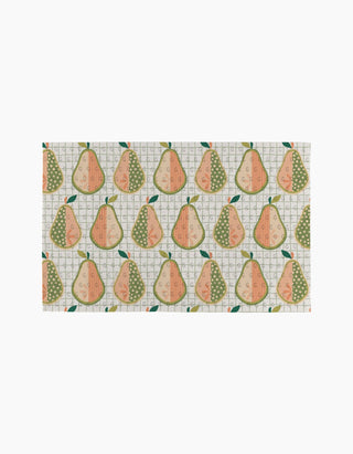 Geometry Mod Pears Not Paper Towel Set of 6 – Reusable Paper Towel Alternative
