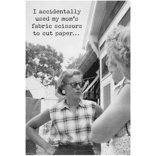 Scissors Greeting Card - Just For Fun