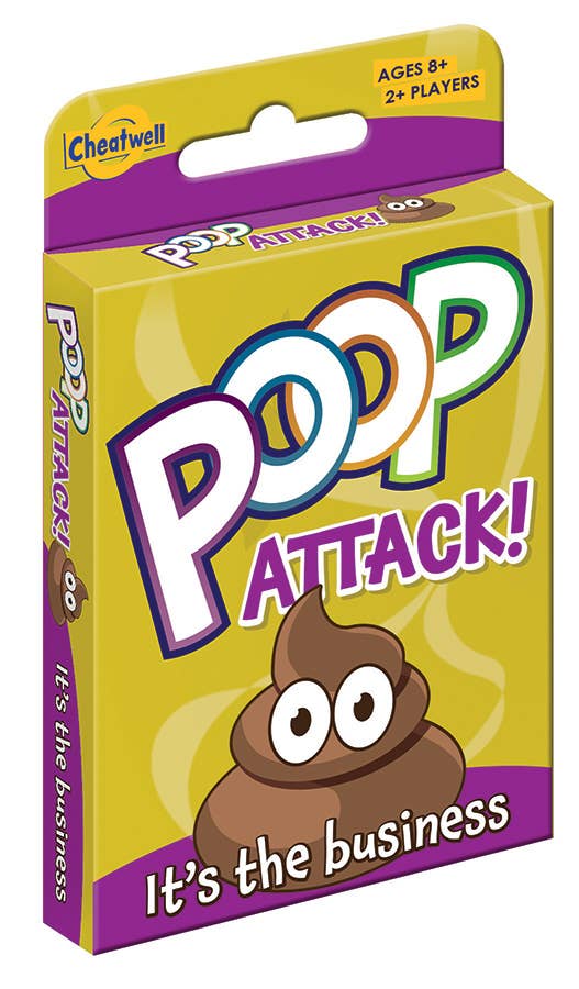 Poop Attack Educational Card Game