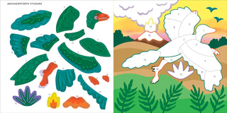 Dinosaurs My First Color by Sticker Book