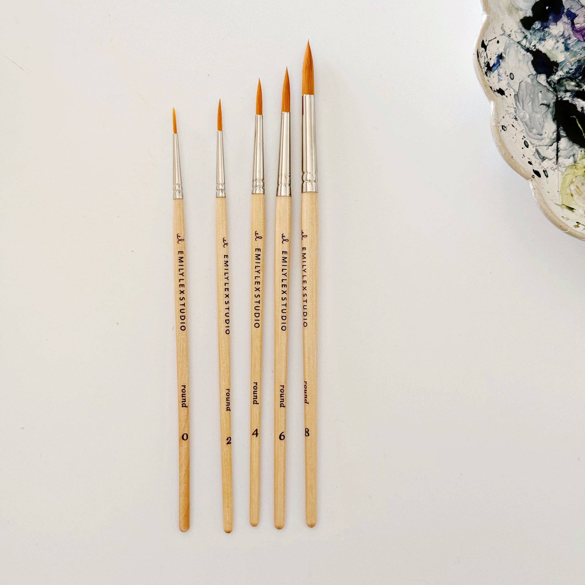 Watercolor Paintbrush Set