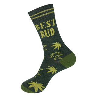 Best Bud Funny Crew Socks