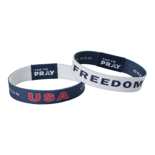 Tap To Pray® Wristband – Freedom