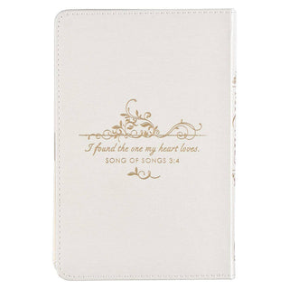 Devotional for Mr. & Mrs. White Faux Leather