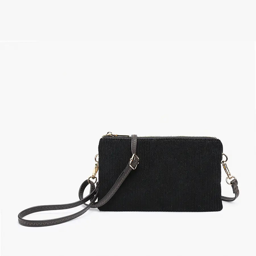 Riley Corduroy Crossbody/Wristlet