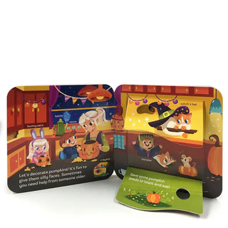 Peek-a-Flap Boo Halloween Board Book