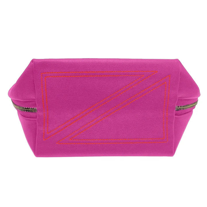 Vacationer Bubblegum / Orange Makeup bag