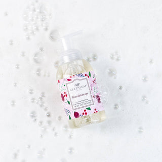 Greenleaf Brambleberry Foaming Hand Soap with raspberry, rose, and amber fragrance 