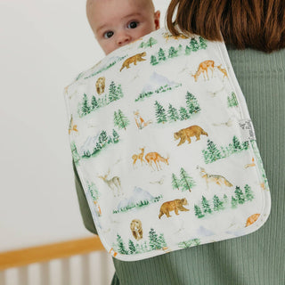 Grayson Woodland Premium Burp Cloths - 3 Pack