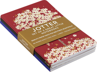 Jotter Mini Notebooks: Falling Blossoms
