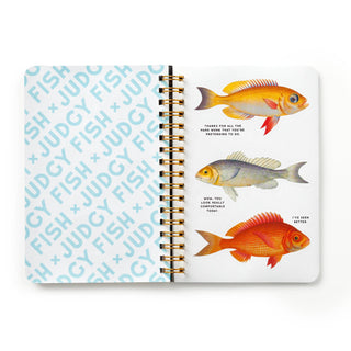 Judgy Fish Sticker Book | Funny Adult Sticker Book
