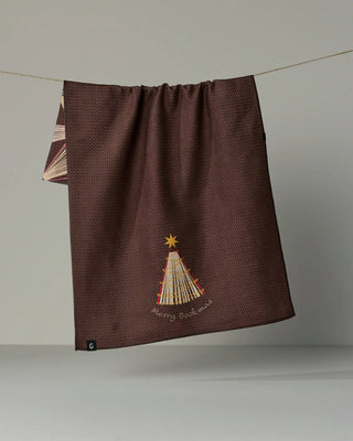 Geometry Bookmas Luxe Kitchen Towel