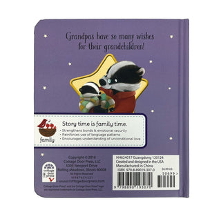 Grandpa's Wish List Keepsake Book for Grandchildren