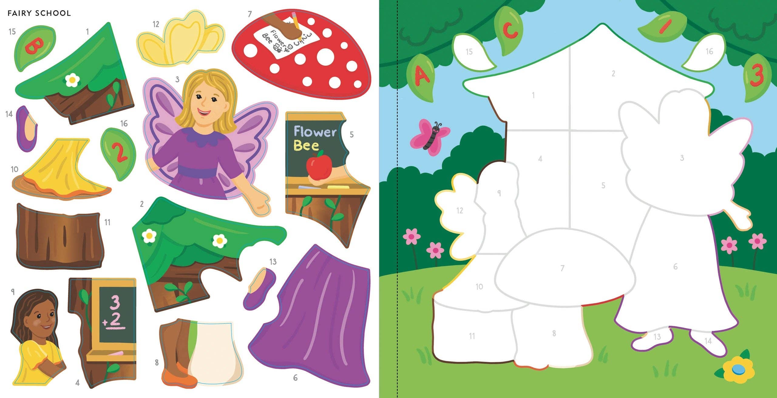 My First Color-by-Sticker Book - Fairies