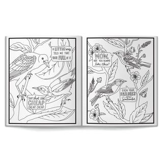Salty Birds Coloring Book | Funny Adult Coloring Book