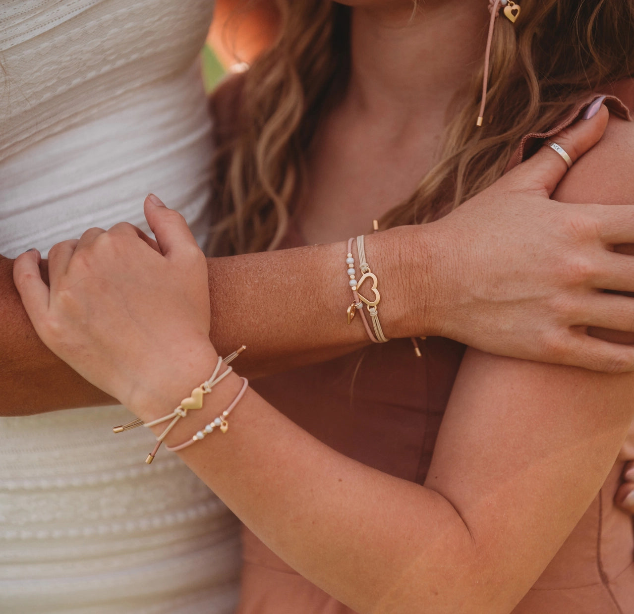 Mother / Daughter Hair Tie Bracelets