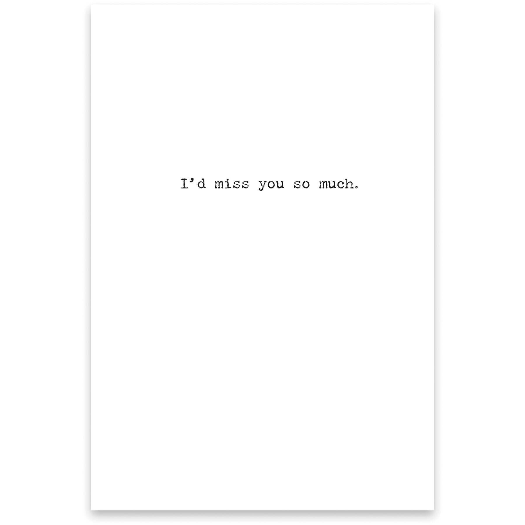 Sinking Ship Greeting Card - Friend