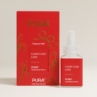 Pura Candy Cane Lane Home Diffuser Fragrance Refill, 10 mL