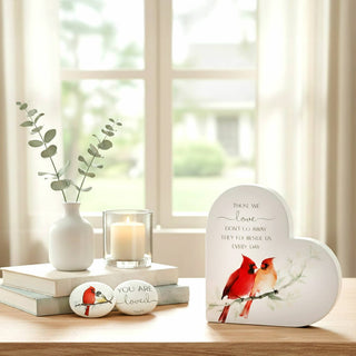 Those We Love Ceramic Heart Plaque