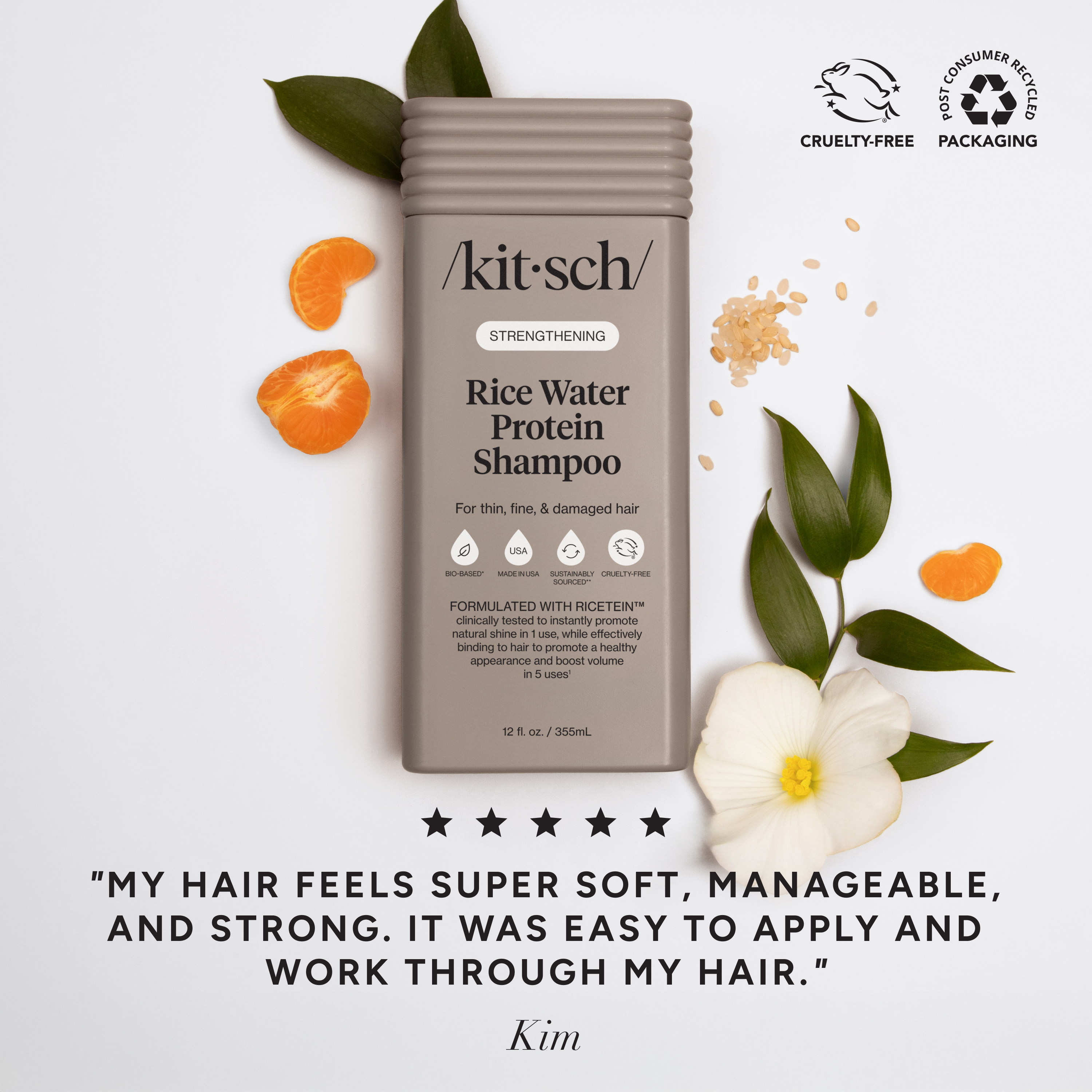 Kitsch Strengthening Rice Water Shampoo