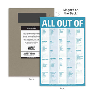 Blue All Out Of Pad® with Magnet