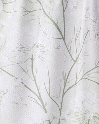 Geometry Quiet Garden Tea Towel – Sage Botanical Kitchen Towel