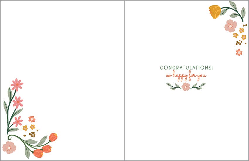 Wedding Greeting Card - Love Rings