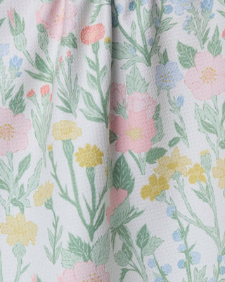 Geometry Wildflowers in Bloom Tea Towel – Floral Kitchen Towel