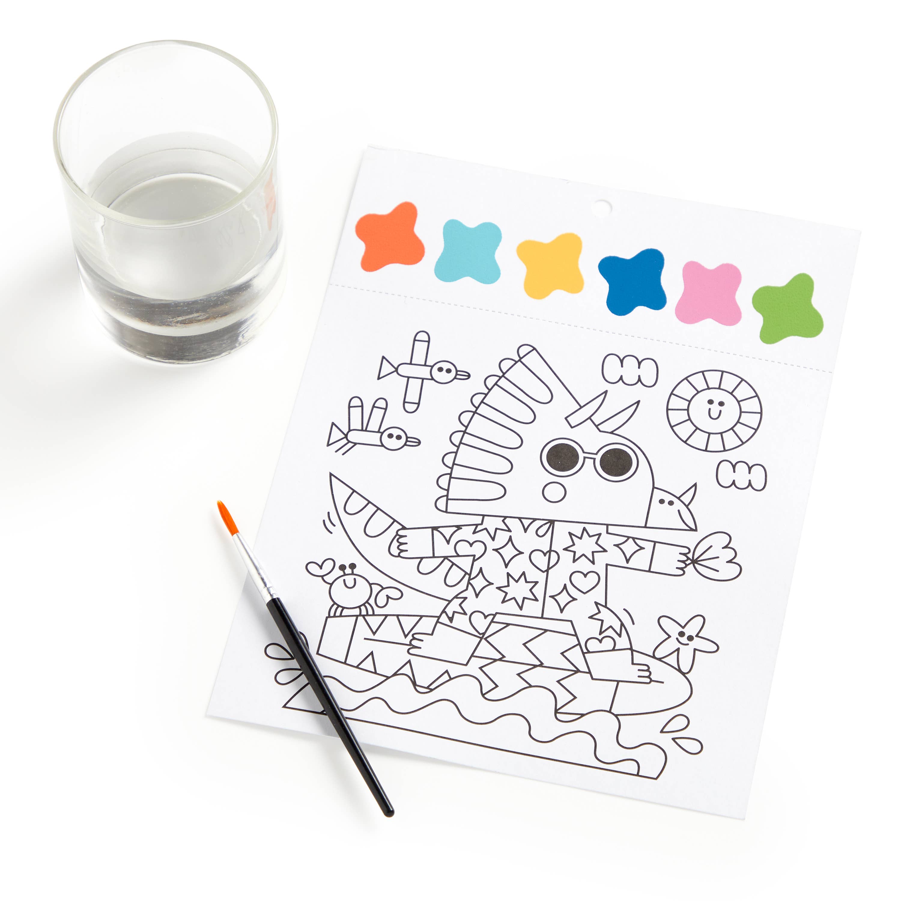 Dinosaur Park Painting Kit