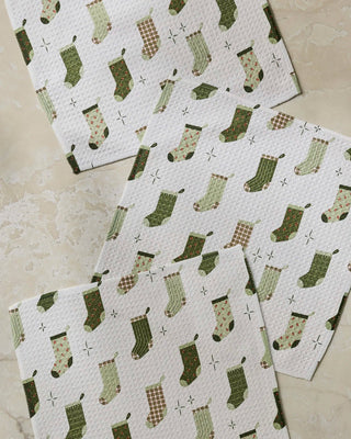Geometry Stocking Medley Dishcloth Set