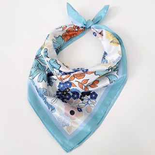 Vera Floral Square Scarf